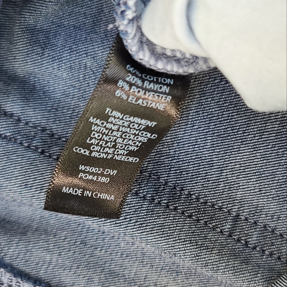 4-Pocket Betabrand Yoga Denim - Dark Vintage Wash - Picture 6 of 8